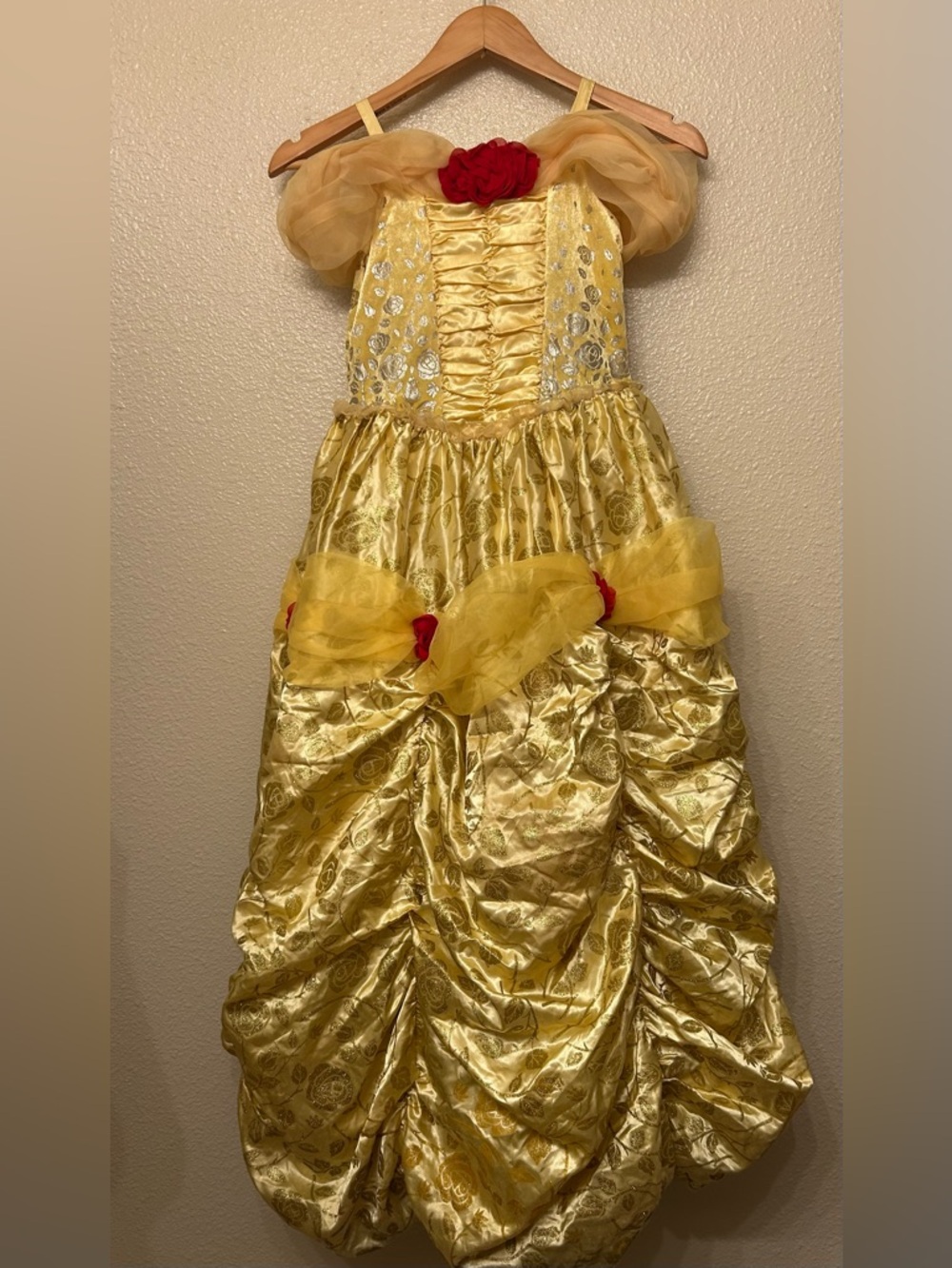 Disney Parks Castle Collection Princess Belle Costume Dress Size 7/8 - Picture 2 of 6